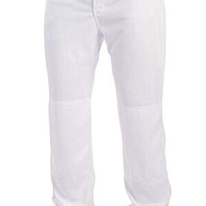 Rawlings Semi-Relaxed Full Length Baseball Pant | Solid White Youth Medium
